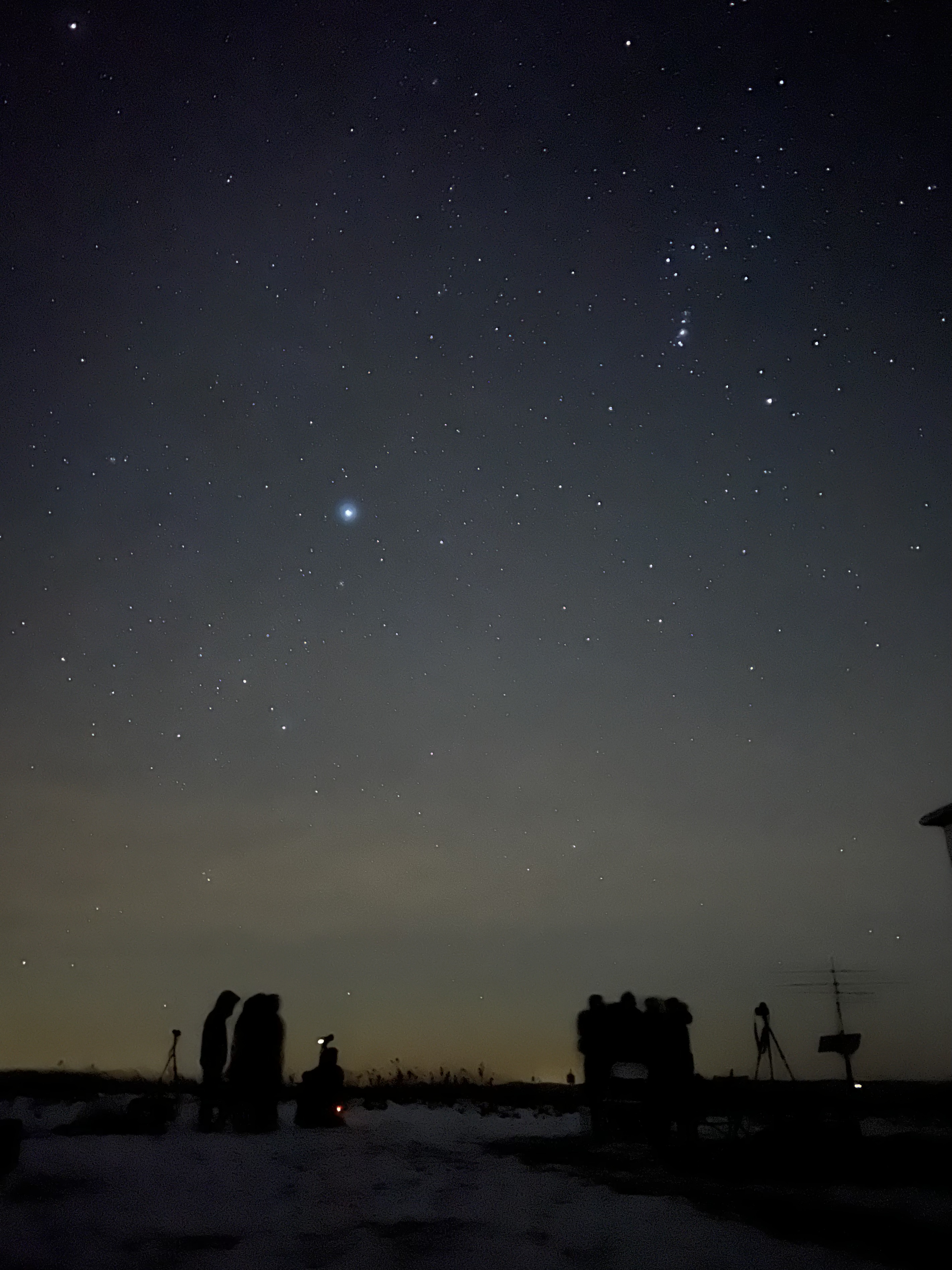 An image that my friend took of the sky